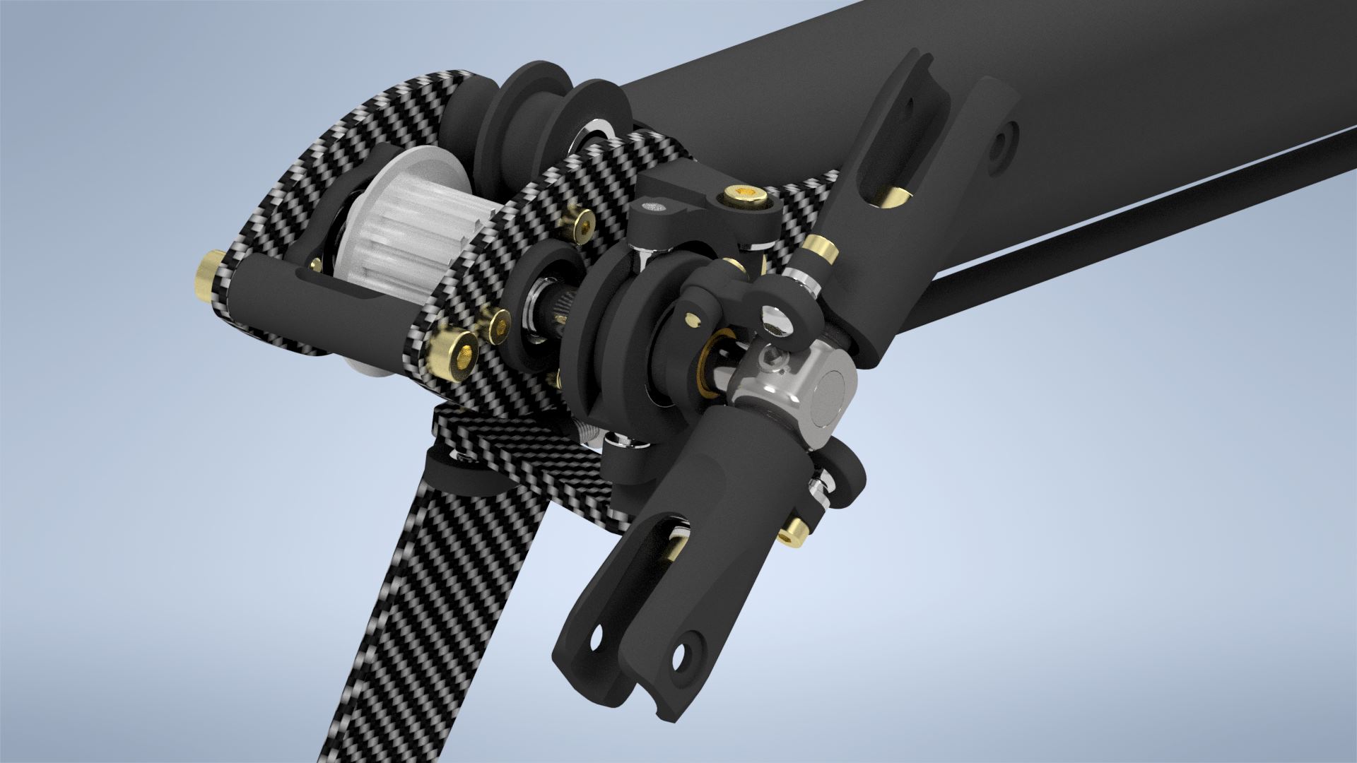 遥控直升机结构